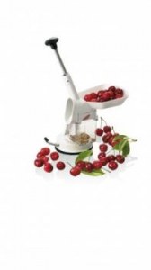 Cherry pitter - vacuum fixation