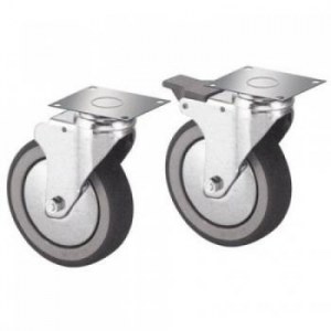 Set of castors for refrigerated tables/freezers