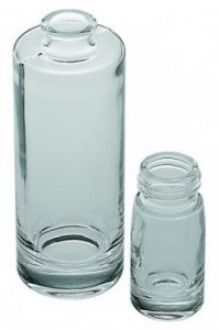 Oil and vinegar glass, salt and pepper cellar