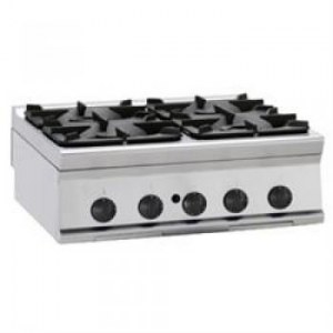 Cooker gas 4 "Super" burners 36kW