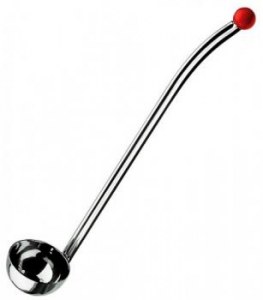 Cherry ladle with holes