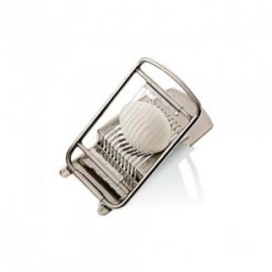 Stainless steel egg slicer