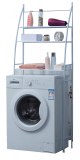 Herzberg HG-03589: 3-Tier Washing Machine and Bathroom Storage Shelf Organizer - White