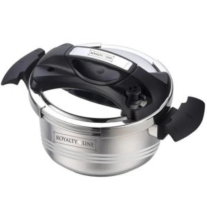 Royalty Line RL-26PS10L: 26cm Stainless Steel Pressure Cooker - 10L