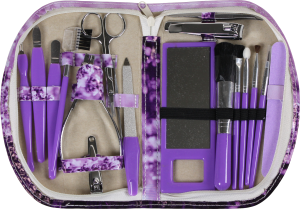 Wellys 18 Pieces Manicure Set 'Lavender'