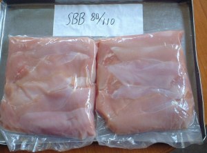 Frozen chicken breast