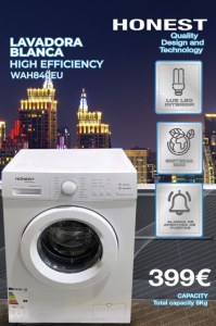 New Washing Machines Pack 8 Kg